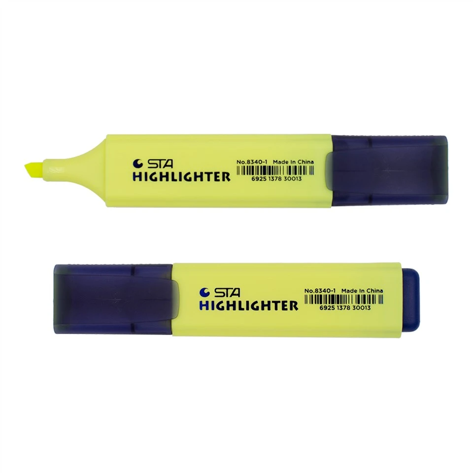 Evidenziatore fluorescente a colori brillanti